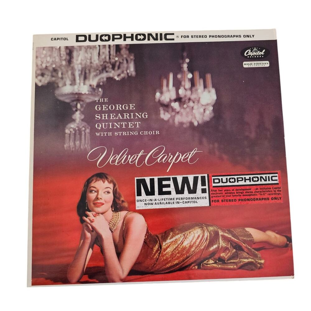 Velvet Carpet Vinyl Record by Capital Records